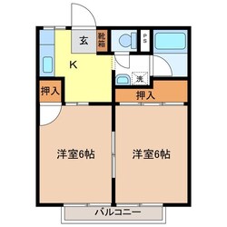 柳町ハイツの物件間取画像